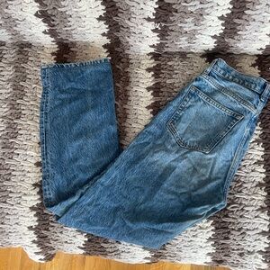 Reformation High Rise Straight Leg Jeans